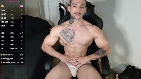 colombianmuscle8 online show from 02.19.25
