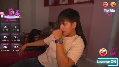 Snapshot of couplevibesx chatting on 02.14.26 Camila Thomas online show from 02.14.26