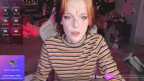 Snapshot of crackling_tati chatting on 10.31.25 Tati online show from 10.31.25