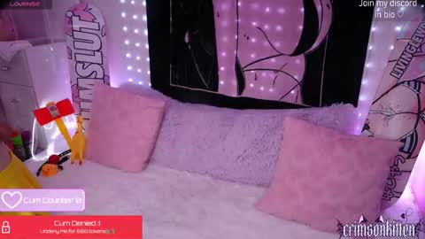 Crimson Kitten online show from 10.11.25