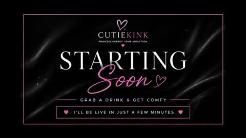 Snapshot of cutiekink69 chatting on 08.02.26 CUTIE KINKS OFFICIAL CHATROOM AND LIVE STREAM online show from 08.02.26