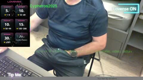 Snapshot of cypheros2025 chatting on 05.06.26 Chris online show from 05.06.26