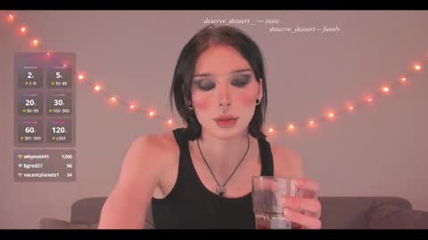 Snapshot of deserve_dessert chatting on 03.01.25 Domi  online show from 03.01.25