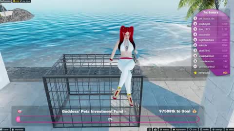 Snapshot of deshonesta chatting on 02.24.26 The Goddess online show from 02.24.26