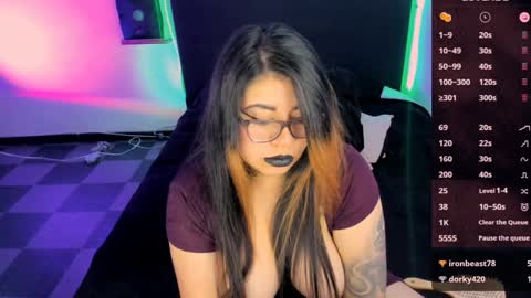 Snapshot of devilfox29 chatting on 12.18.24  L I NA  online show from 12.18.24