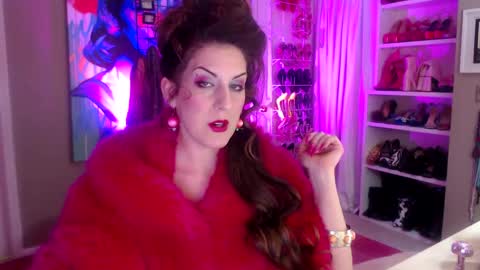 Snapshot of dommetomorrow chatting on 01.19.25 DommeTomorrow online show from 01.19.25