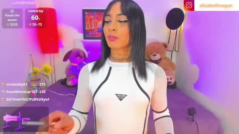 Snapshot of elizabeth_vega chatting on 02.11.25 Elizabeth online show from 02.11.25