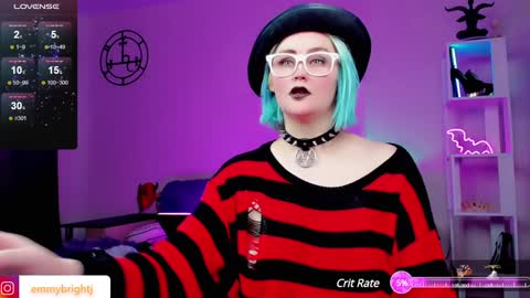 Snapshot of emmybrightj_ chatting on 12.12.24 Emmy Bright 50 online show from 12.12.24