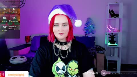 Snapshot of emmybrightj_ chatting on 12.18.24 Emmy Bright 50 online show from 12.18.24