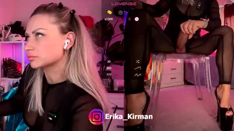 Snapshot of erika_kirman chatting on 10.28.25 Erika      online show from 10.28.25