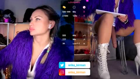 Snapshot of erika_kirman chatting on 01.17.26 Erika online show from 01.17.26