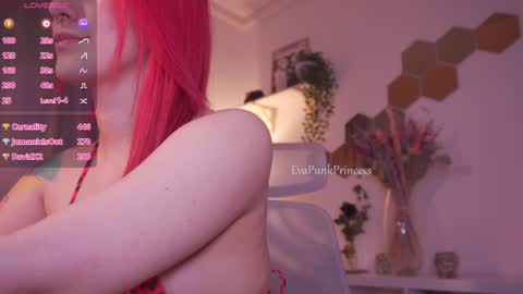 Snapshot of evapunkprincess chatting on 01.14.25 Eva online show from 01.14.25