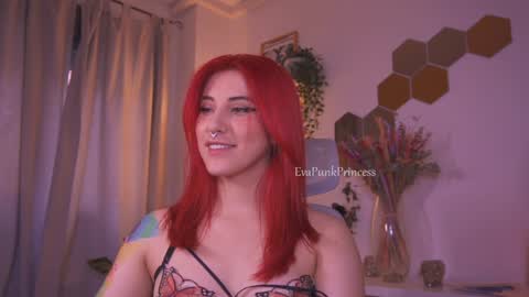 Snapshot of evapunkprincess chatting on 01.20.25 Eva online show from 01.20.25