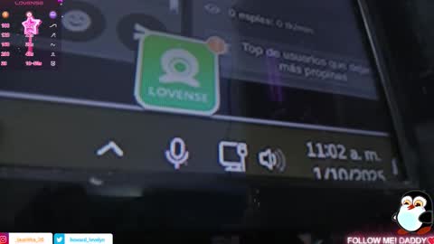 Snapshot of evelynhoward23 chatting on 10.01.25 LAURA SOFIA  INDEPENDENT MODEL FOLLOW ME NOW ALMOST 10000 FOLLOWERS online show from 10.01.25