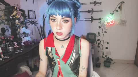 Snapshot of fairywhore chatting on 01.30.25 Jackie Cosplayer online show from 01.30.25