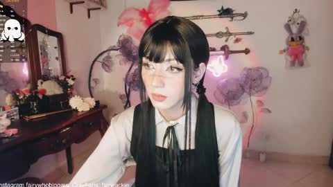 Snapshot of fairywhore chatting on 02.12.25 Jackie Cosplayer online show from 02.12.25