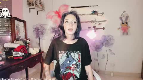 Snapshot of fairywhore chatting on 02.12.25 Jackie Cosplayer online show from 02.12.25