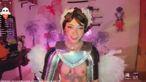 Snapshot of fairywhore chatting on 02.15.25 Jackie Cosplayer online show from 02.15.25