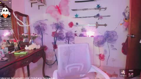Snapshot of fairywhore chatting on 02.18.25 Jackie Cosplayer online show from 02.18.25