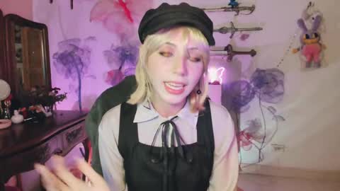 Snapshot of fairywhore chatting on 03.02.25 Jackie Cosplayer online show from 03.02.25