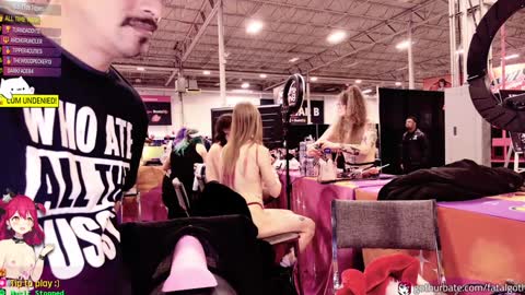 Snapshot of fatalgoth chatting on 12.08.24  Lily  Waifu  online show from 12.08.24