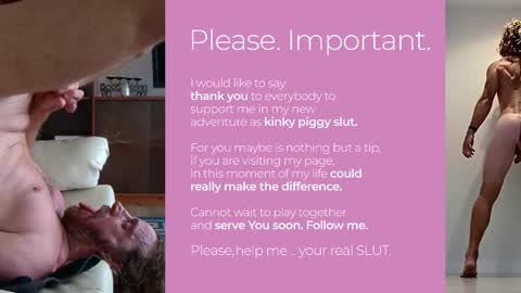 Kinky for pervert Daddies online show from 02.07.25