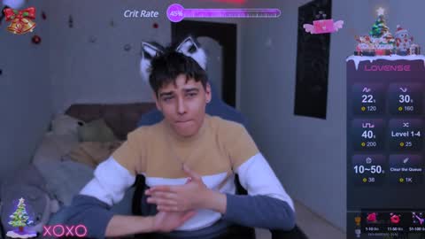 Snapshot of foxicfu chatting on 01.07.25 Foxicfu online show from 01.07.25