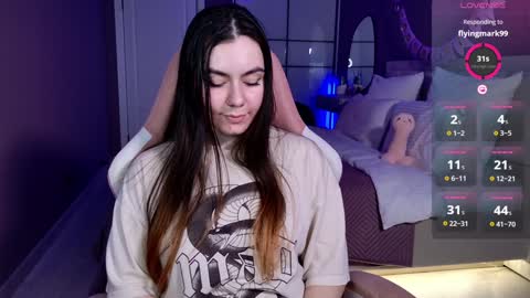 Snapshot of foxohlove chatting on 12.15.24 Foxy online show from 12.15.24