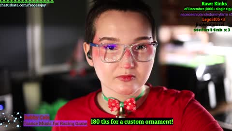 Snapshot of frogessjay chatting on 12.22.24   Jaywise Frogfoot  online show from 12.22.24