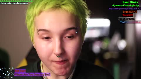 Snapshot of frogessjay chatting on 01.30.25   Jaywise Frogfoot  online show from 01.30.25