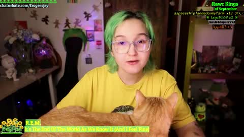 Snapshot of frogessjay chatting on 09.20.25   Jaywise Frogfoot  online show from 09.20.25