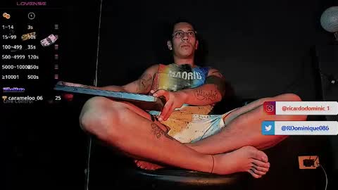 Ricardodominic 1   MODELO INDEPENDIENTE online show from 01.14.26