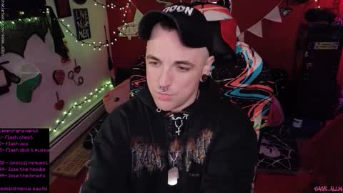 Snapshot of gage_allin chatting on 02.18.26 Gage Allin AKA Alpha Pussy online show from 02.18.26