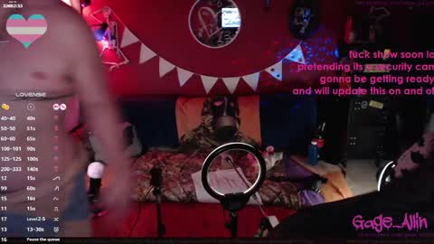 Gage Allin AKA Alpha Pussy online show from 05.17.26