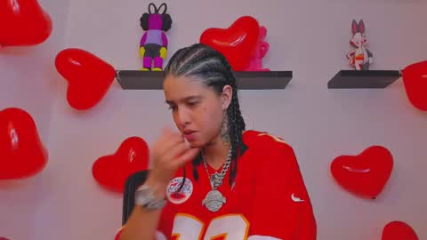 Snapshot of gangster_girl chatting on 02.15.25 GANG online show from 02.15.25