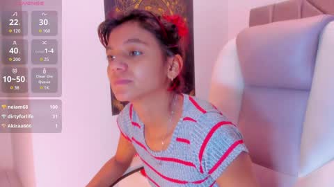 Snapshot of gimenalara chatting on 01.21.25 Gimena online show from 01.21.25