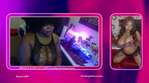 Goddess Cocoa online show from 09.11.25