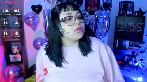 Snapshot of goth_stein chatting on 12.21.24 Engel   Please help me to reach 50 thumbs up online show from 12.21.24