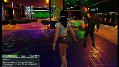 Snapshot of grs08 chatting on 10.23.25 Stella online show from 10.23.25