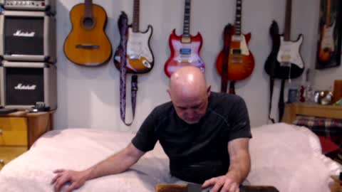 Snapshot of guitarsexgod chatting on 01.28.25 Mario online show from 01.28.25