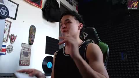 Snapshot of gymbro42 chatting on 07.18.26 Gymbro42 online show from 07.18.26