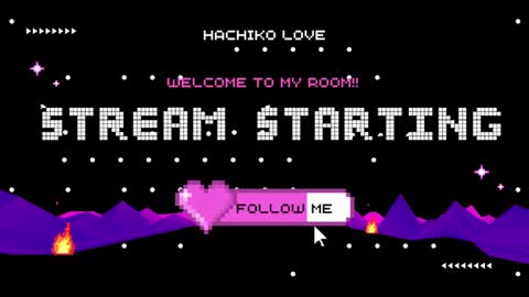 Snapshot of hachiko_love chatting on 02.23.25 Hachiko online show from 02.23.25