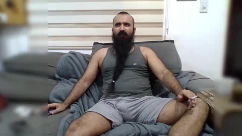Snapshot of hairybeardedsmoker chatting on 02.26.26 Hairy Beard Smoker online show from 02.26.26