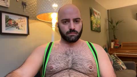Snapshot of hairyleatherguy chatting on 11.04.25 Hairy Guy online show from 11.04.25