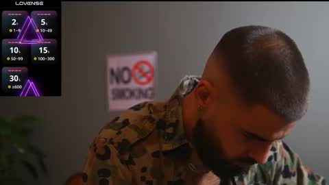 HairyRobXxX online show from 10.15.25