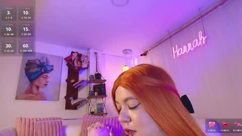 Snapshot of hannah_lovee chatting on 01.08.25 hannah_lovee online show from 01.08.25