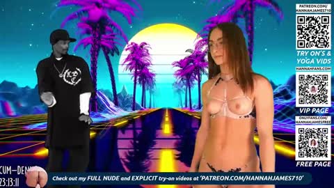 Hannah James online show from 12.22.25