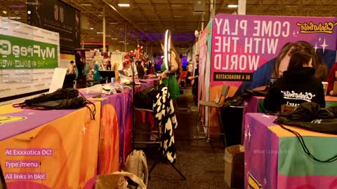 Snapshot of harliequinnx chatting on 12.07.24 Harliequinnx - Schedule Below Exxxotica DC Dec 6-8th online show from 12.07.24