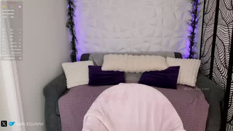 Snapshot of harliequinnx chatting on 01.08.25 Harliequinnx - Schedule Below Exxxotica DC Dec 6-8th online show from 01.08.25