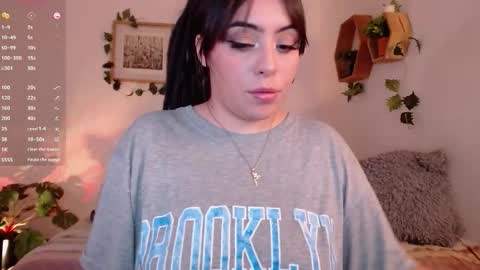 Snapshot of harmonyy01 chatting on 10.02.25 Harmony Please help me to reach 100 thumbs up online show from 10.02.25